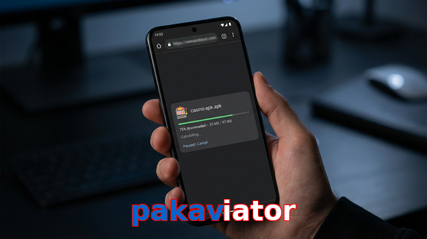Main screen of Pakaviator apk page for PK players